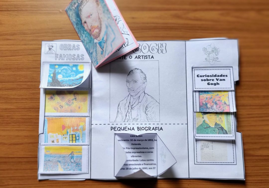 Lapbook- Van Gogh - Imagem 2