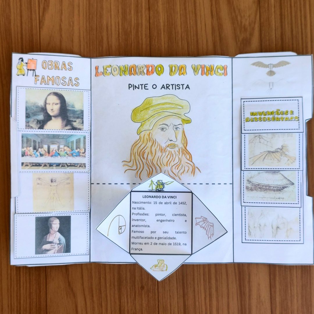 Lapbook- Leonardo Da Vinci