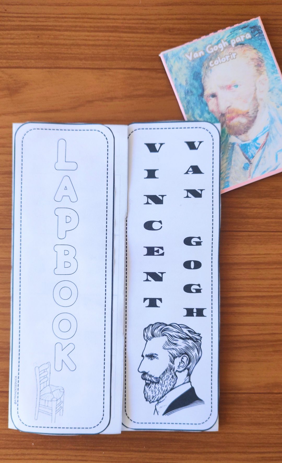 Lapbook- Van Gogh - Imagem 5