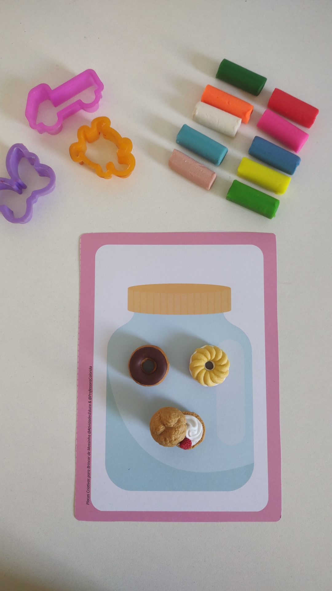 Placas para Brincar e Aprender com Massinha - Imagem 6
