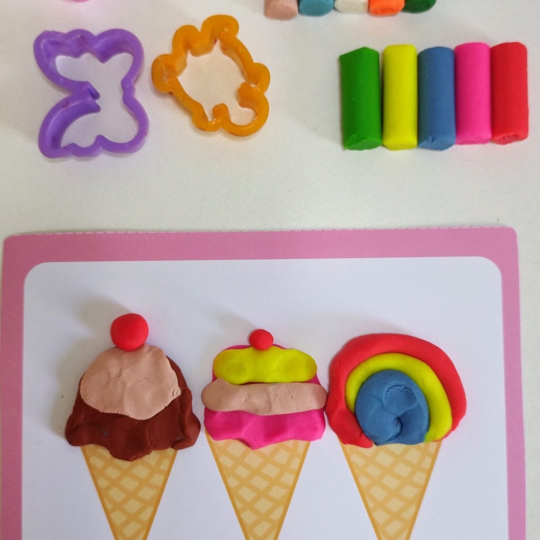 Placas para Brincar e Aprender com Massinha