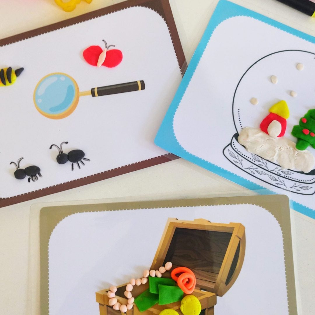 Placas de Massinha para brincar, criar, modelar e desenhar!