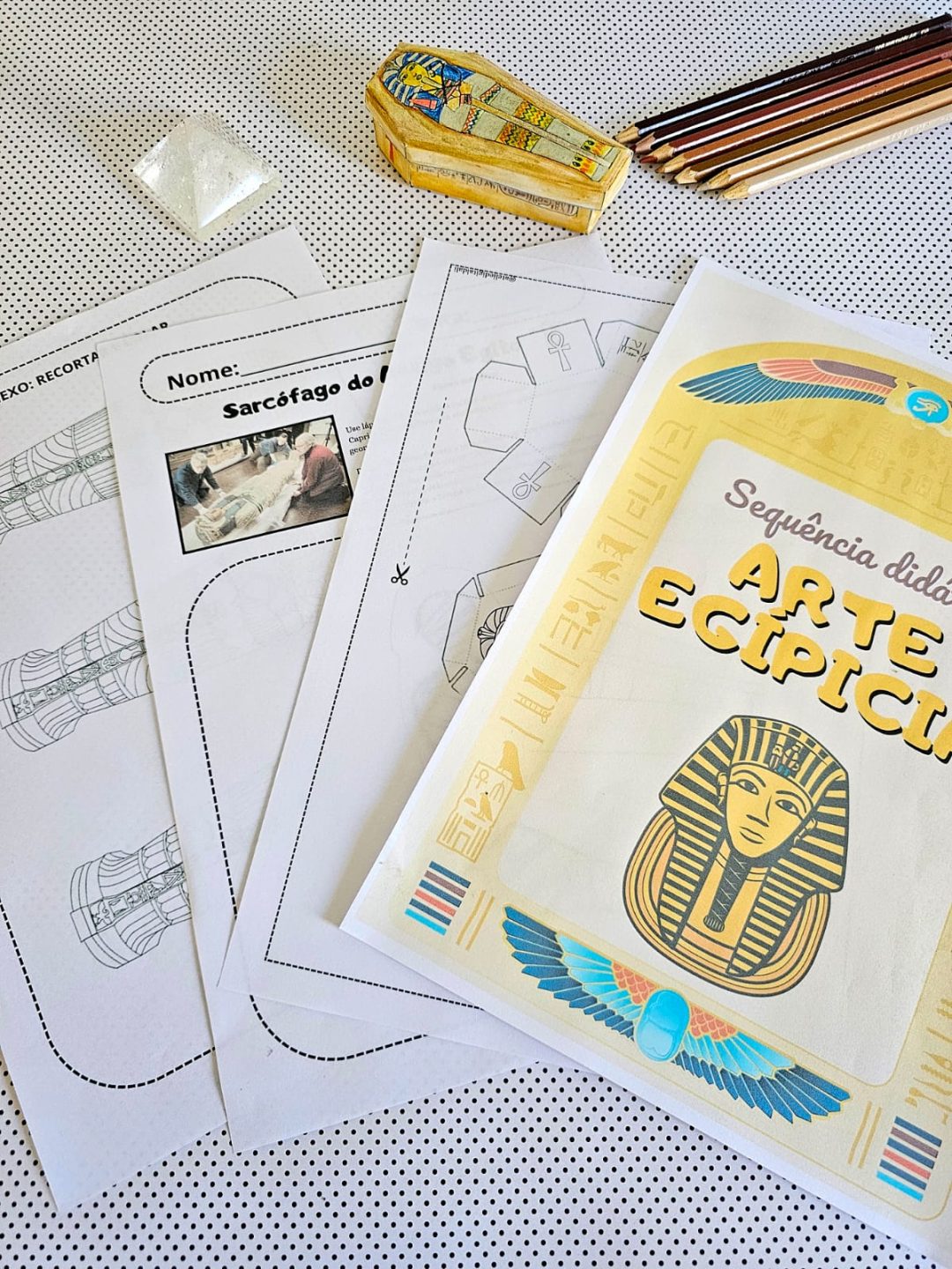 Arte Egípcia na prática – Sequência didática e atividades incríveis para sua turma! - Imagem 2