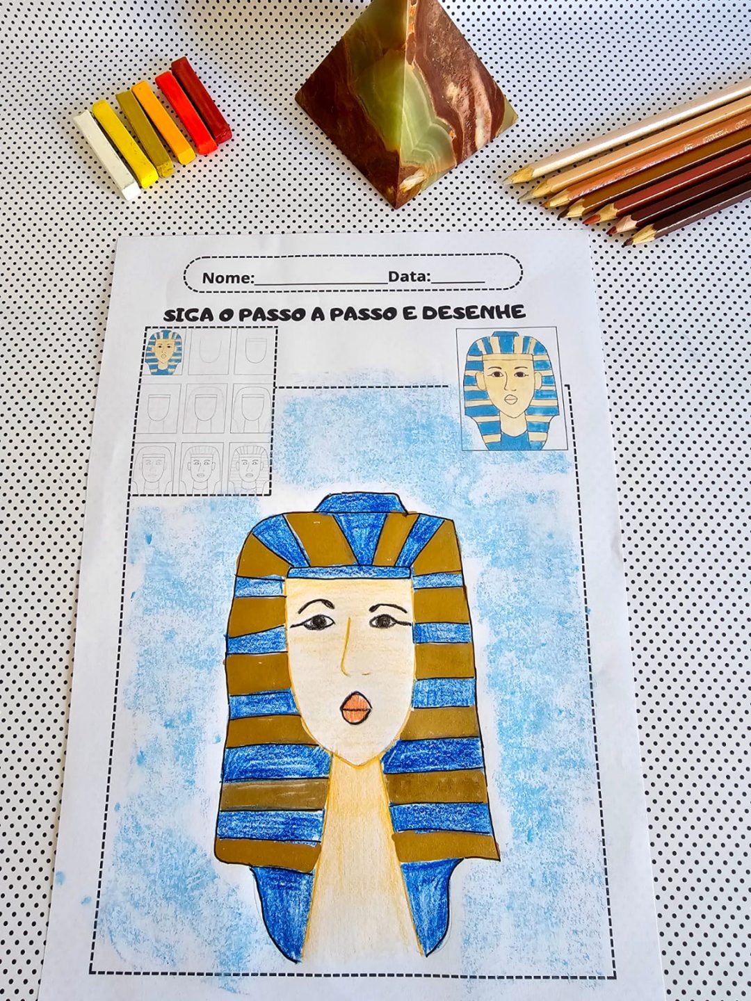 Arte Egípcia na prática – Sequência didática e atividades incríveis para sua turma! - Imagem 7