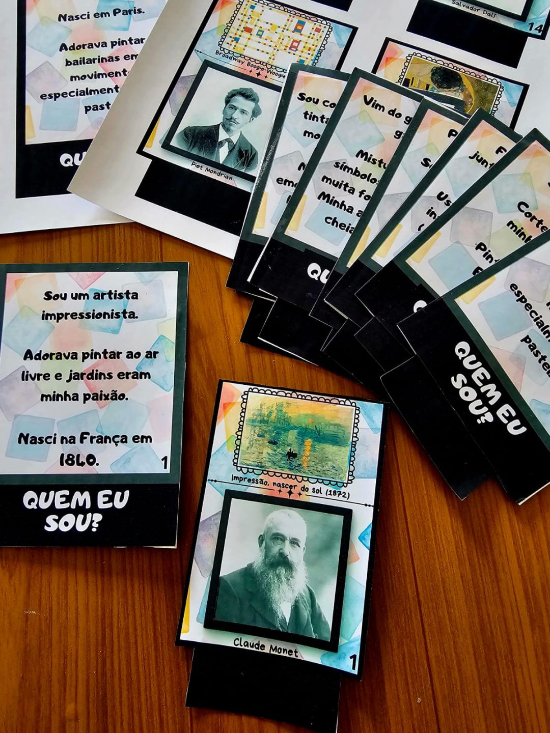 Cartas de Arte: Quem Eu Sou? Descubra os Grandes Mestres da Arte de forma divertida! - Imagem 2