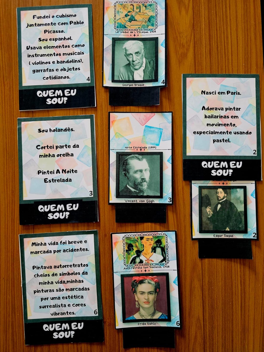 Cartas de Arte: Quem Eu Sou? Descubra os Grandes Mestres da Arte de forma divertida! - Imagem 4