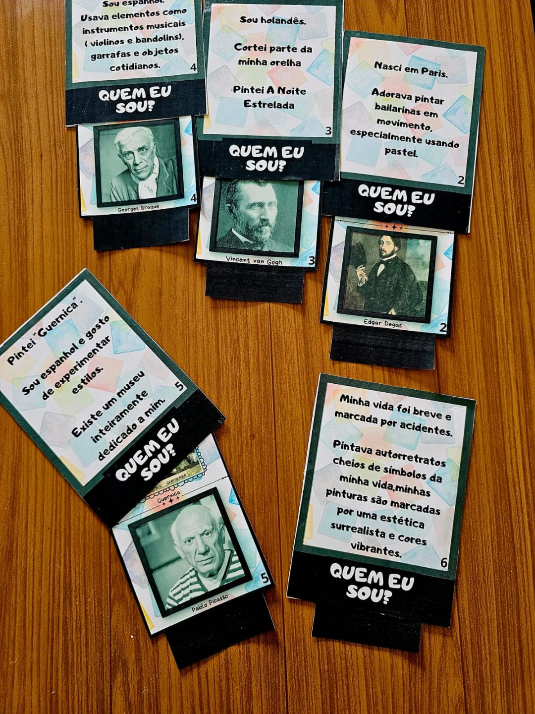 Cartas de Arte: Quem Eu Sou? Descubra os Grandes Mestres da Arte de forma divertida! - Imagem 5
