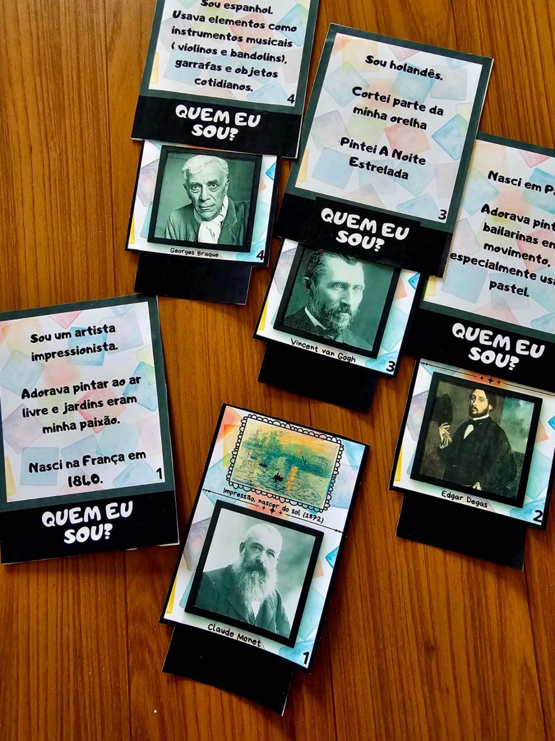 Cartas de Arte: Quem Eu Sou? Descubra os Grandes Mestres da Arte de forma divertida! - Imagem 6
