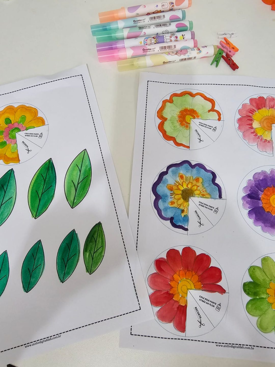 Cartão 3D de Flores – Encante com Arte e Criatividade! - Imagem 2