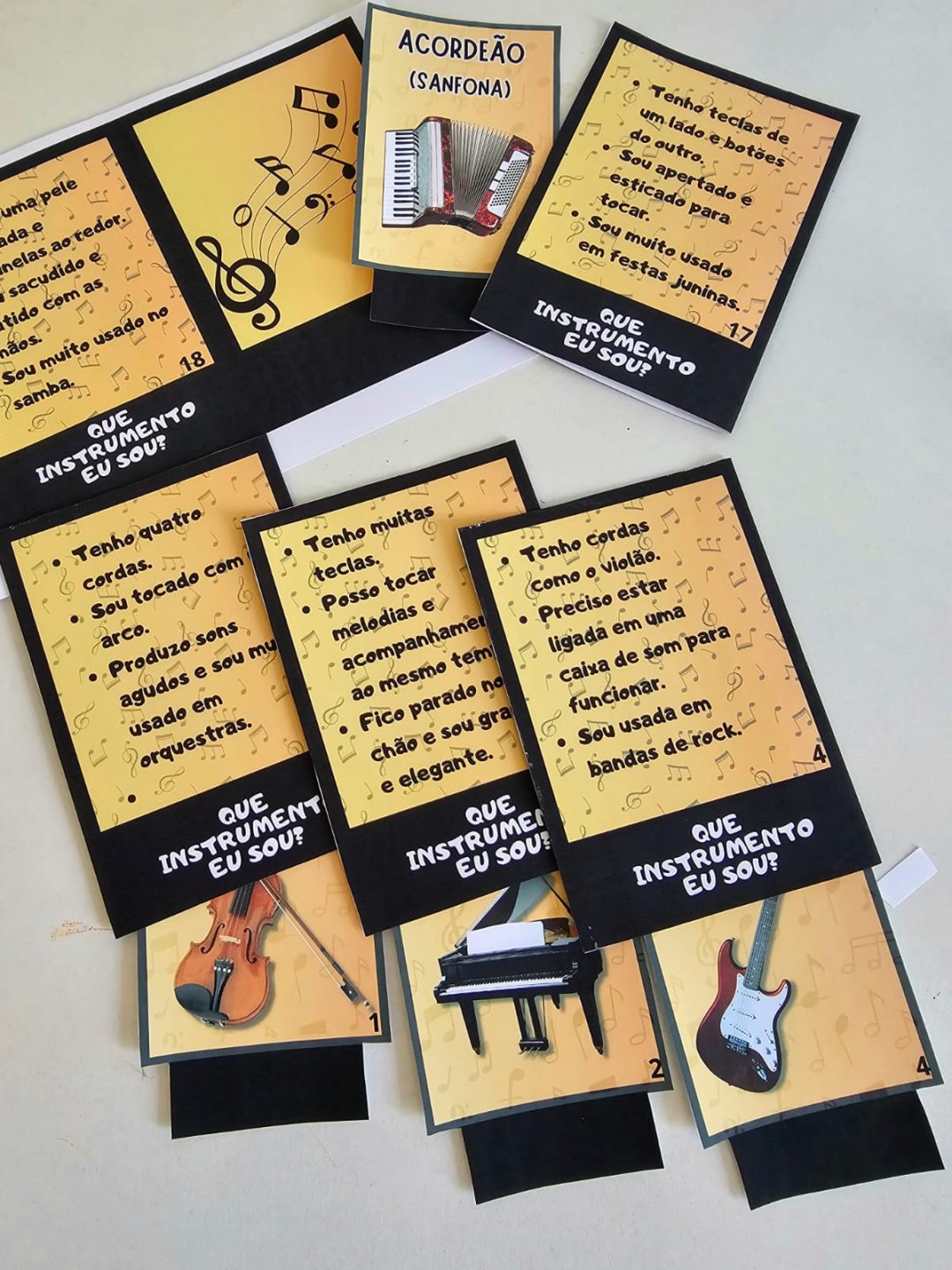Jogo de Cartas Educativo – Que Instrumento Eu Sou?