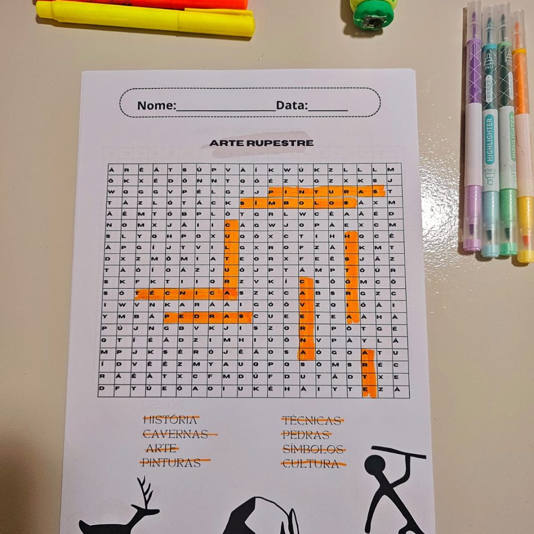 Caça-Palavras de Arte