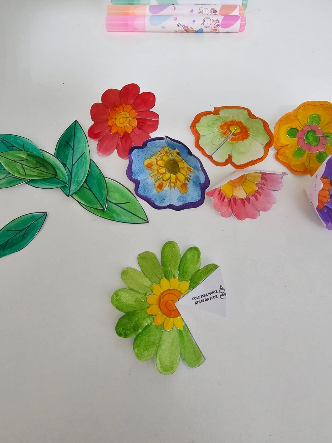 Cartão 3D de Flores – Encante com Arte e Criatividade! - Imagem 5