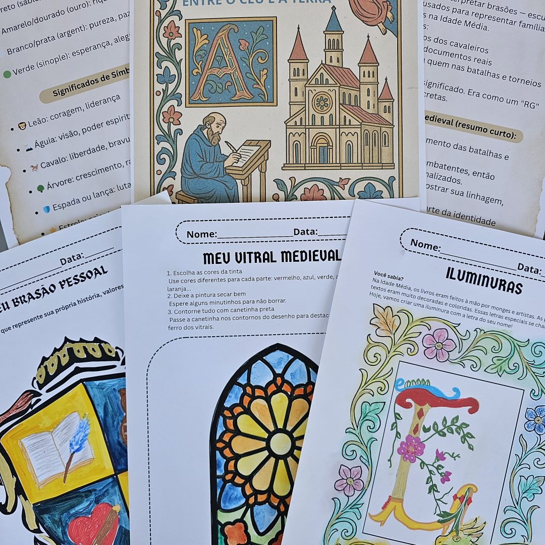 Arte Medieval- Sequência Didática Vitrais, Iluminuras e Brasões!