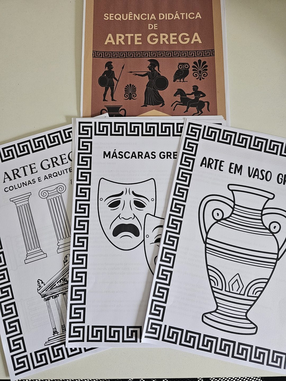Sequência Didática: Arte Grega (BÔNUS ESPECIAL: Acompanha um Jogo da Memória dos Deuses Gregos) - Imagem 7