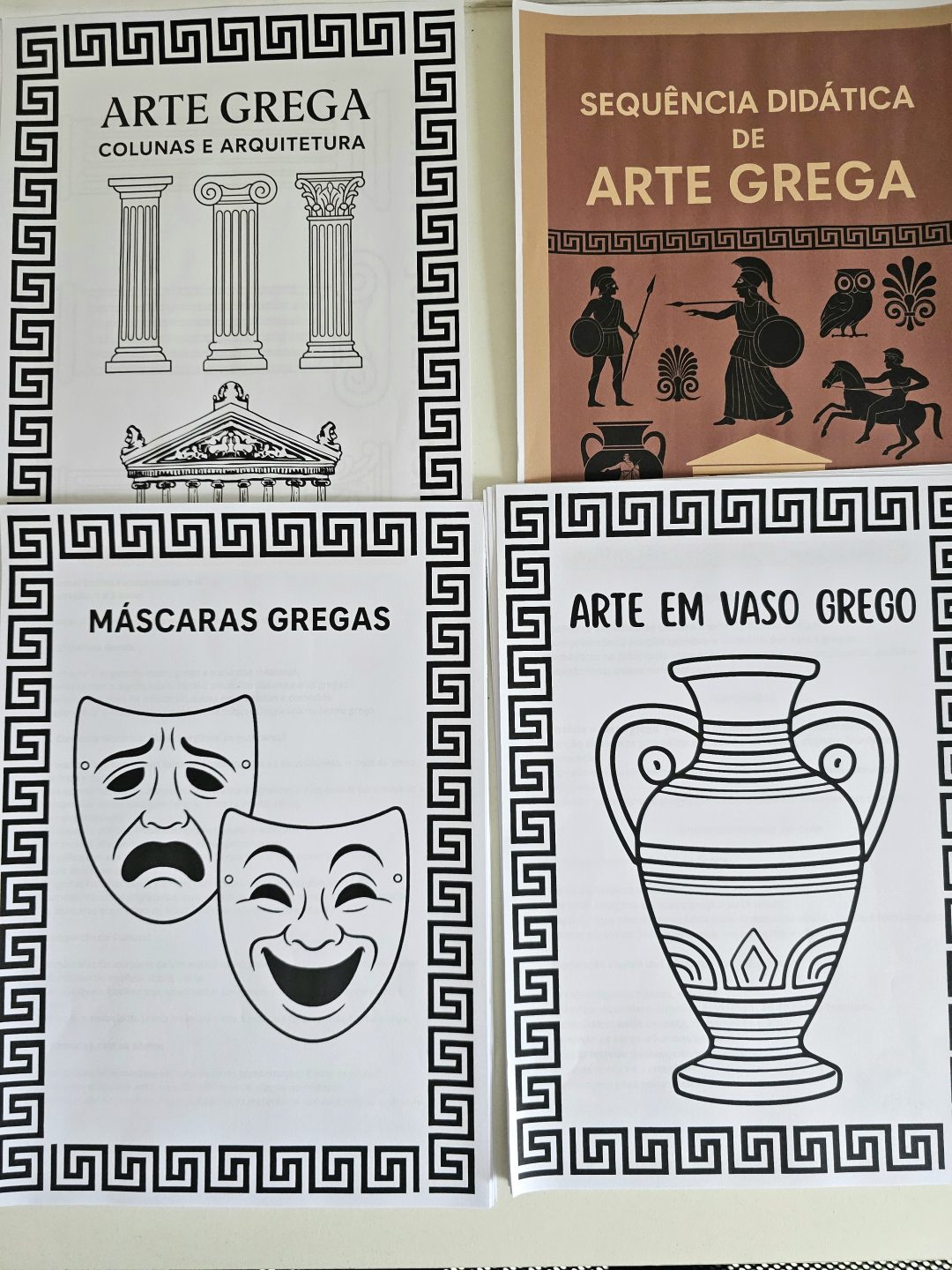 Sequência Didática: Arte Grega (BÔNUS ESPECIAL: Acompanha um Jogo da Memória dos Deuses Gregos) - Imagem 8