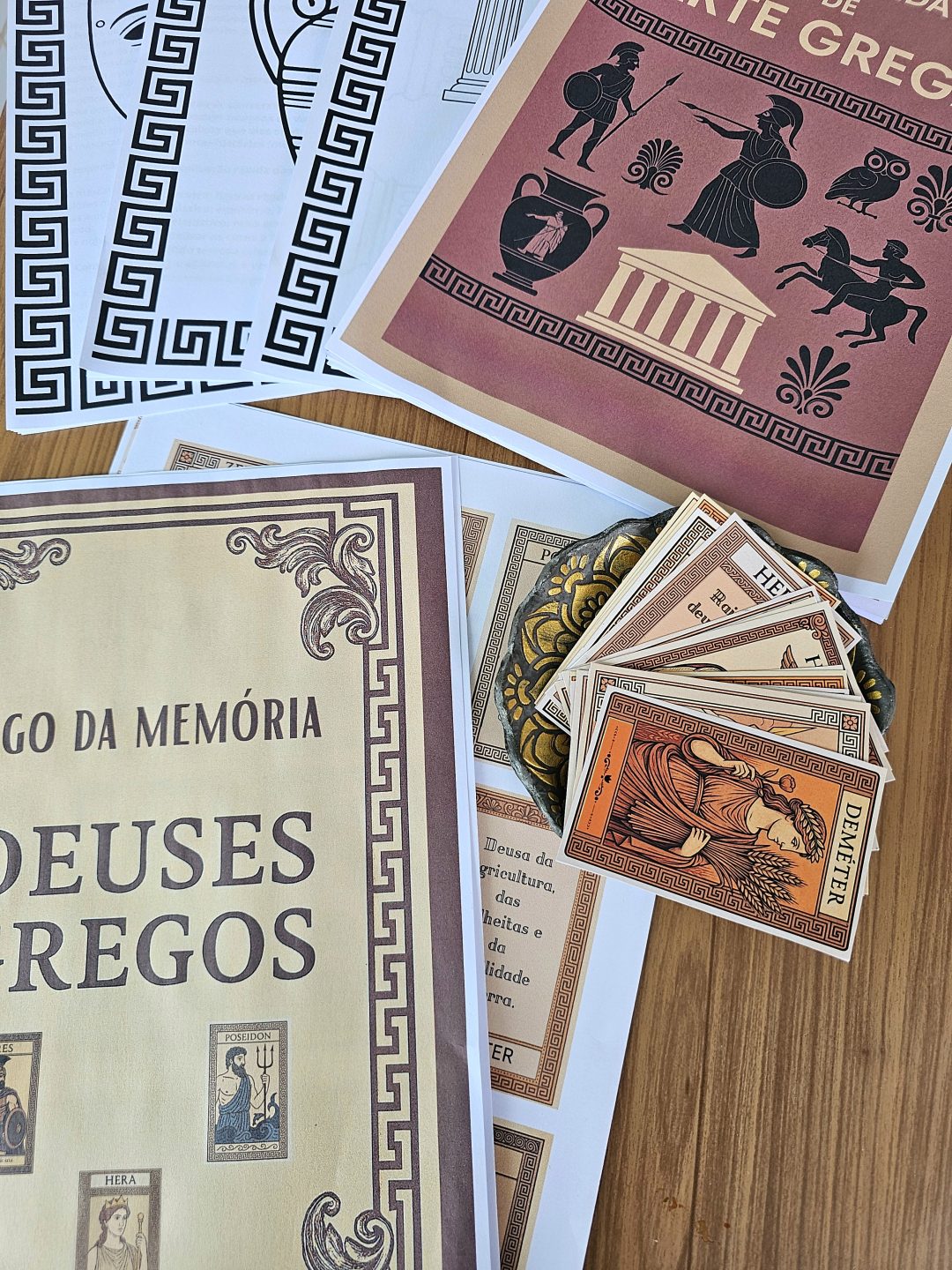 Sequência Didática: Arte Grega (BÔNUS ESPECIAL: Acompanha um Jogo da Memória dos Deuses Gregos) - Imagem 10