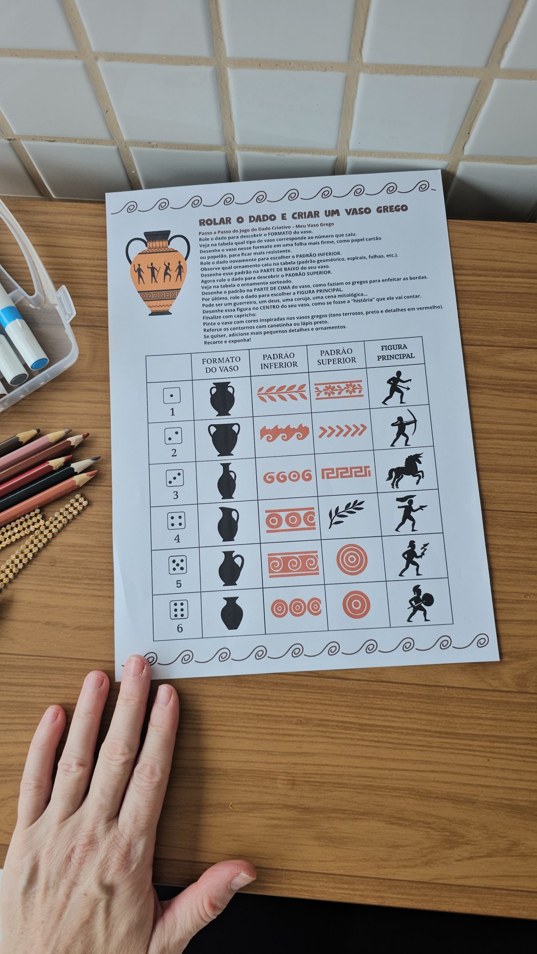 Sequência Didática: Arte Grega (BÔNUS ESPECIAL: Acompanha um Jogo da Memória dos Deuses Gregos) - Imagem 12