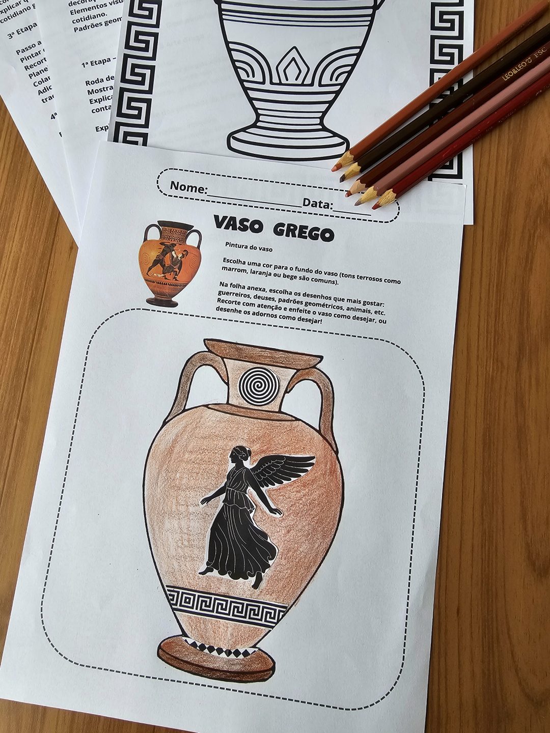 Sequência Didática: Arte Grega (BÔNUS ESPECIAL: Acompanha um Jogo da Memória dos Deuses Gregos) - Imagem 16
