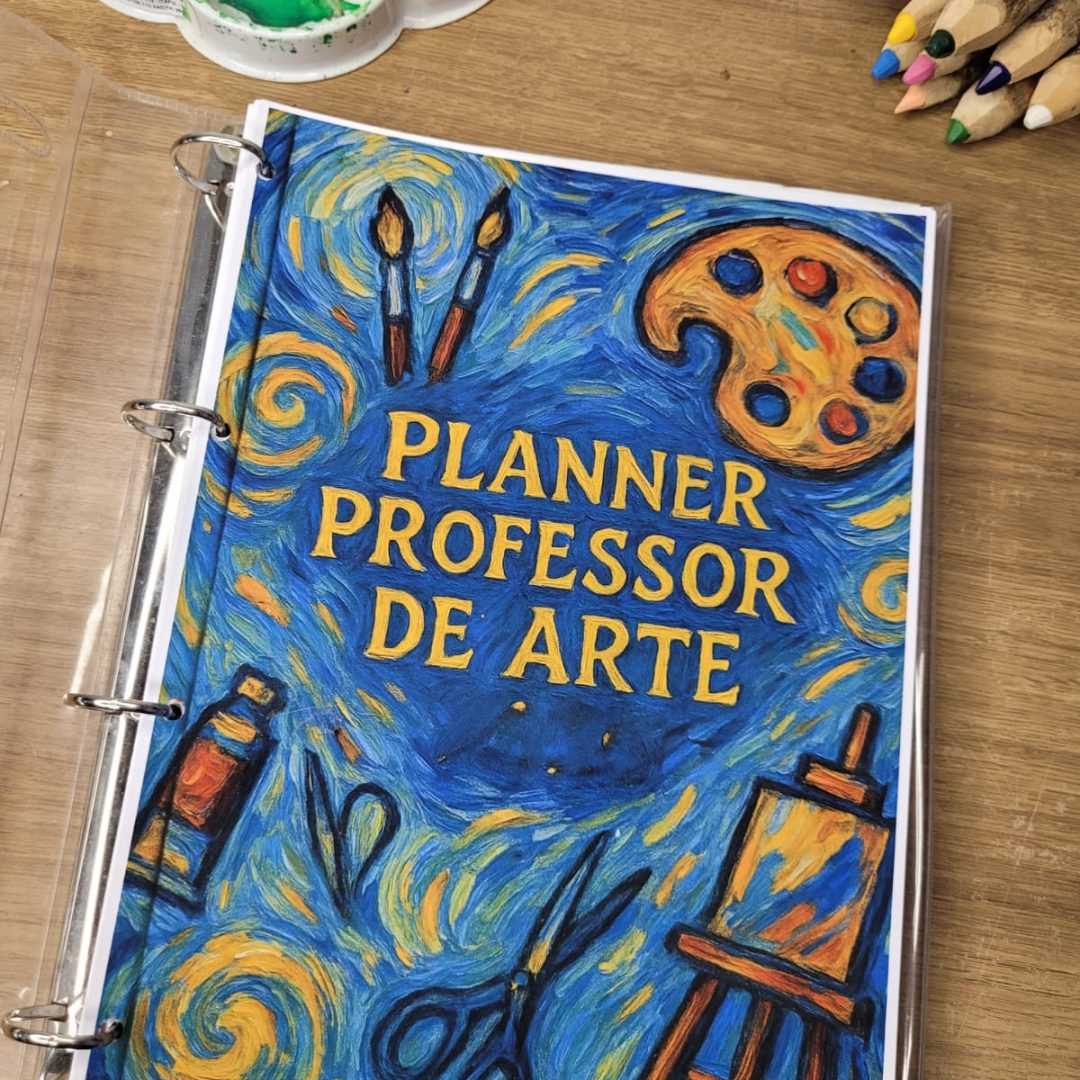Planner criativo Van gogh para professores de arte- Use em qualquer ano!