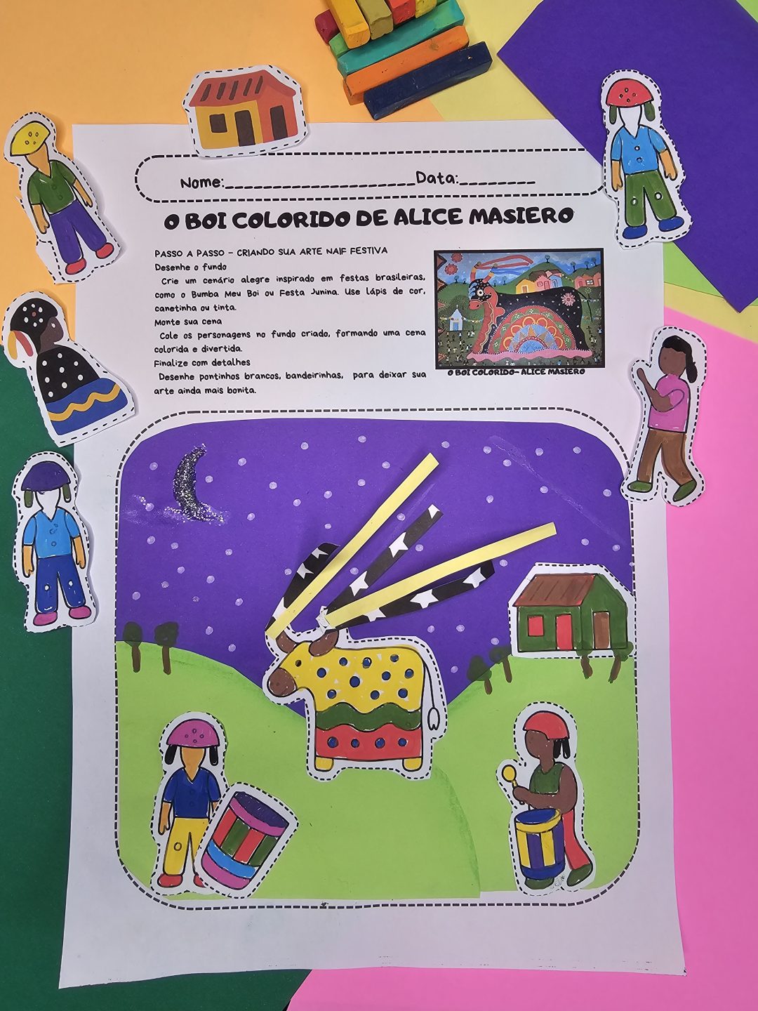 Arte Naif e Folclore Brasileiro – Plano de Aula + Atividades Criativas - Imagem 3