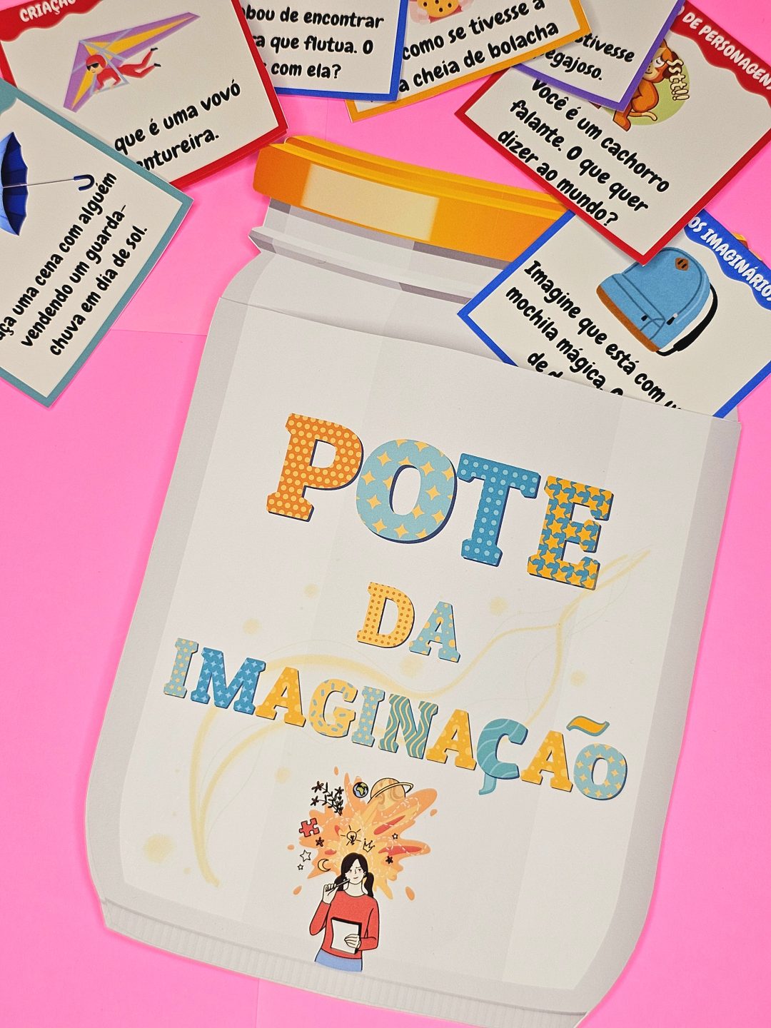 Pote da Imaginação – Atividade Criativa com Comandos para Teatro e Expressão - Imagem 5