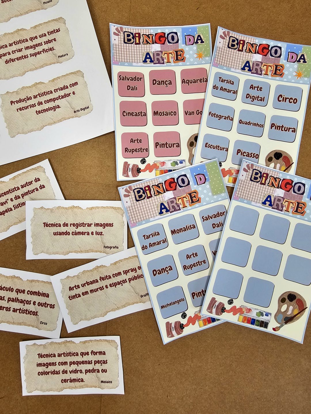 Bingo da Arte –  Conhecimento e Diversão! - Imagem 6