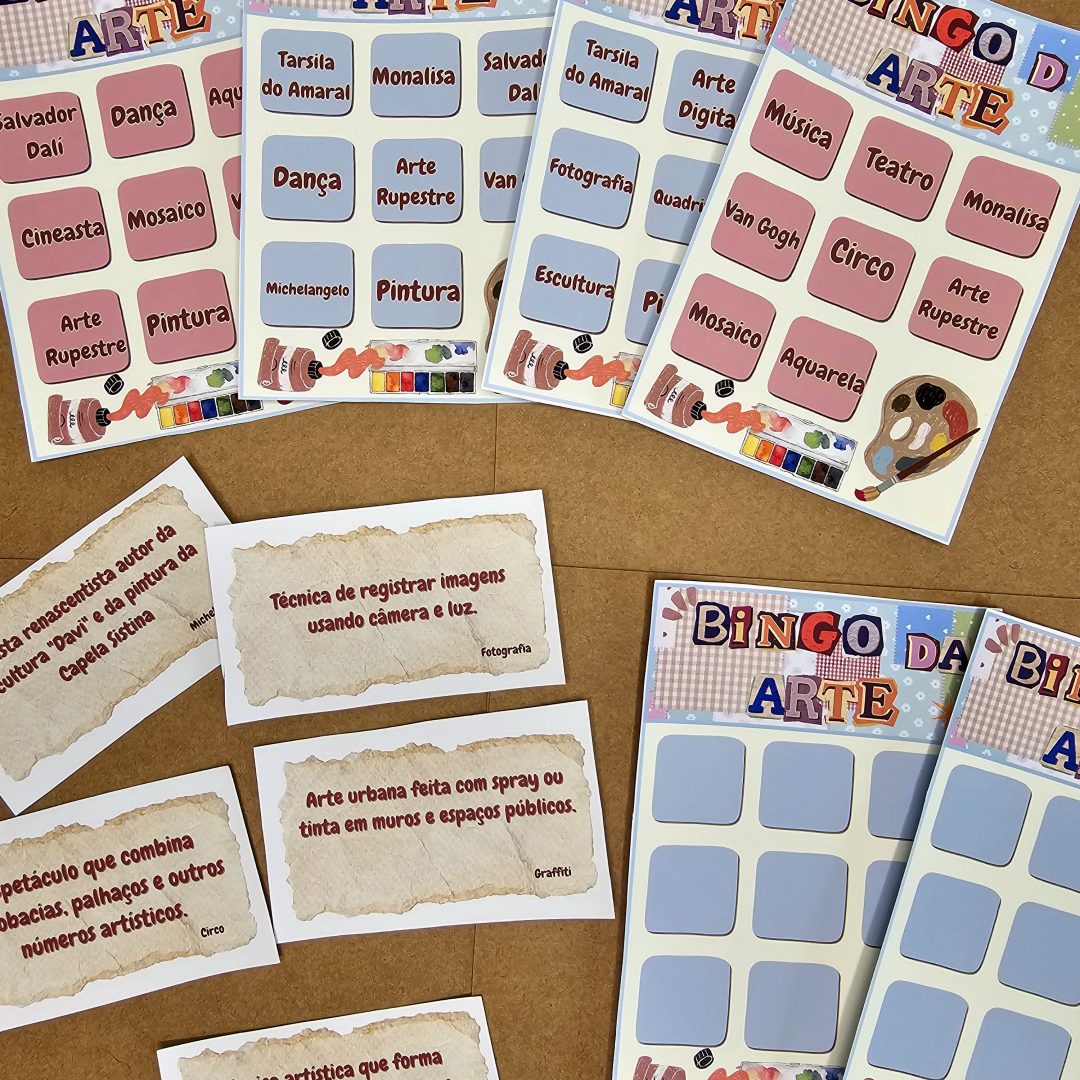 Bingo da Arte –  Conhecimento e Diversão!