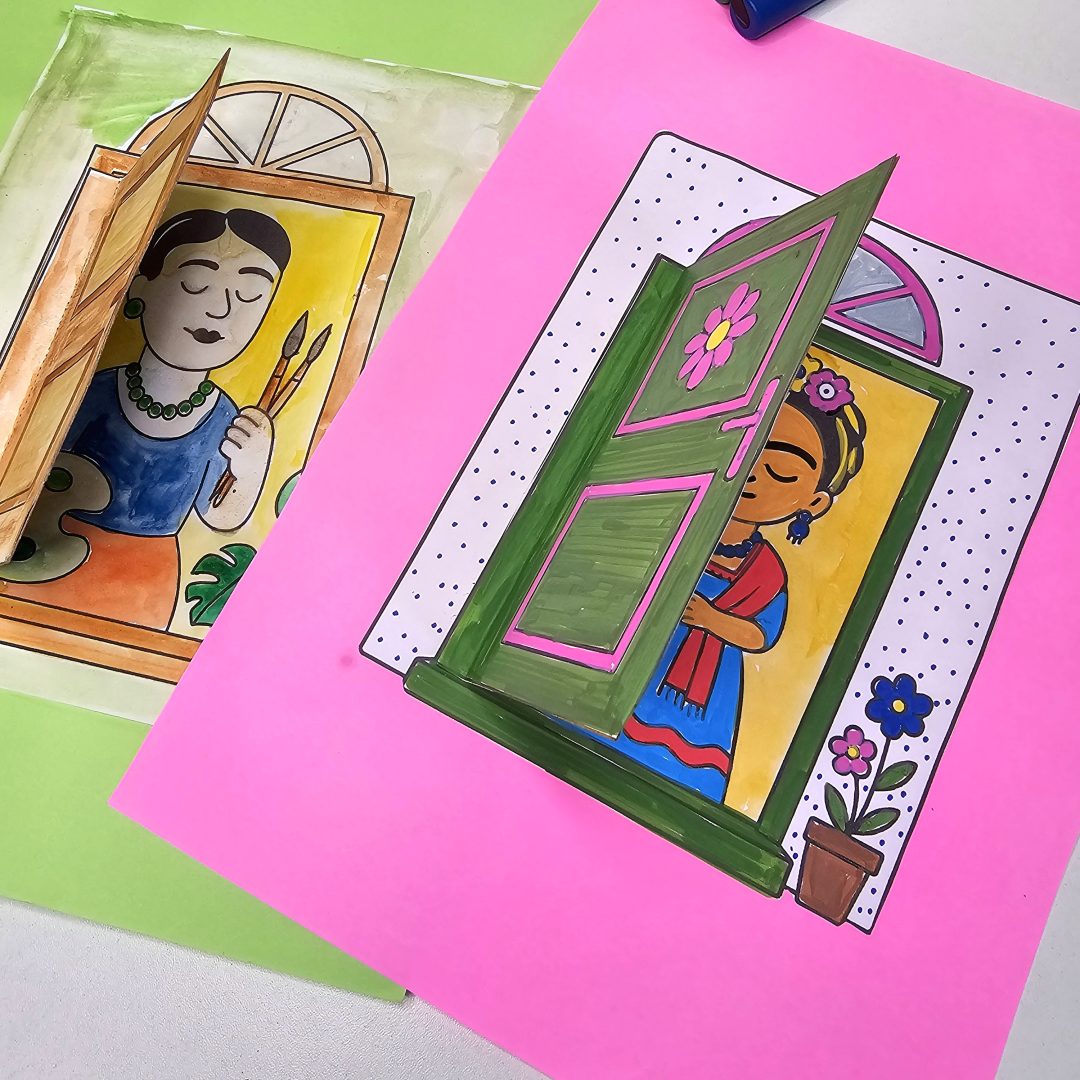 Abra a Porta e Veja o Pintor!