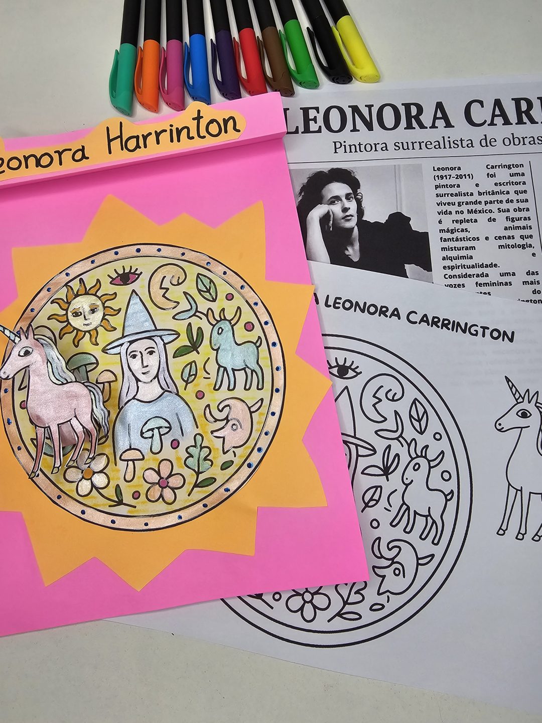 Mandalas 3D para Colorir Inspiradas em Obras de Grandes Pintores - Imagem 3