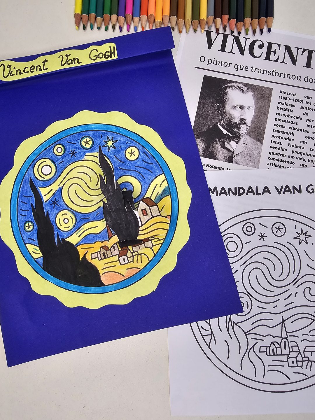 Mandalas 3D Vol II-  Inspiradas em Obras de Grandes Pintores - Imagem 6