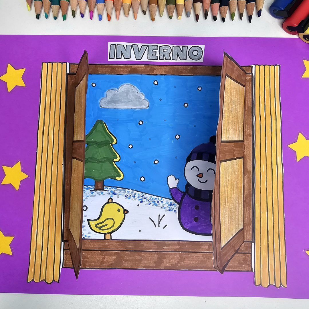 Janelinha das Estações: Uma Atividade Lúdica e Divertida