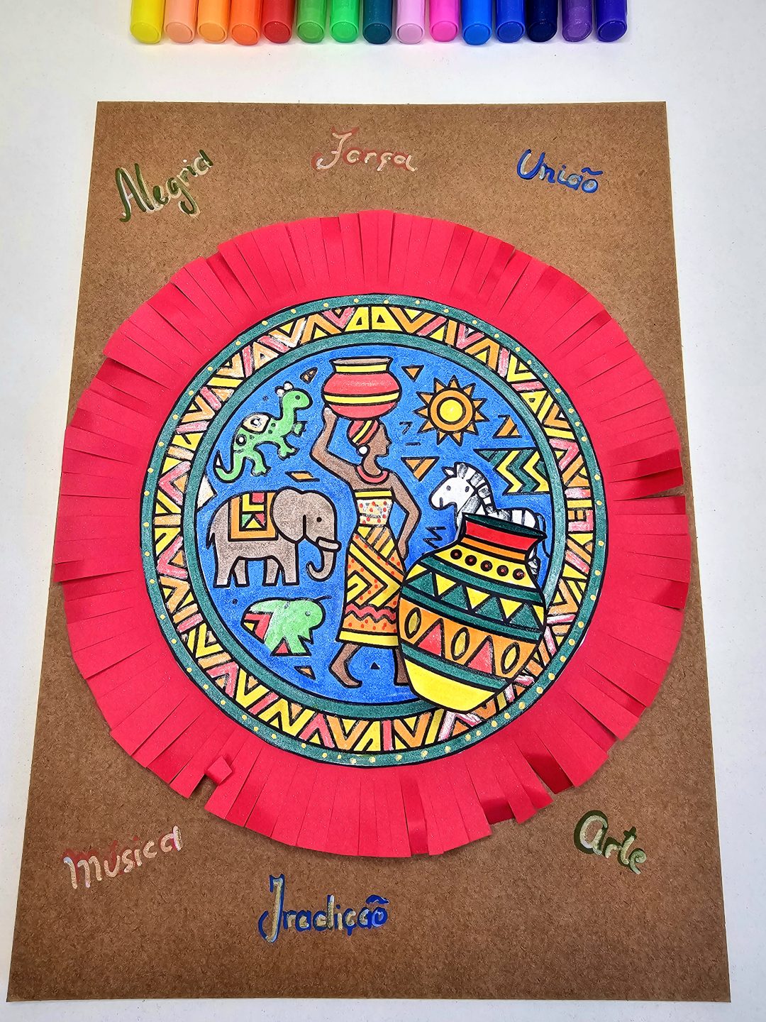Mandalas Africanas 3D para Colorir —  Bônus especial Jogo Africano Shisima! - Imagem 4