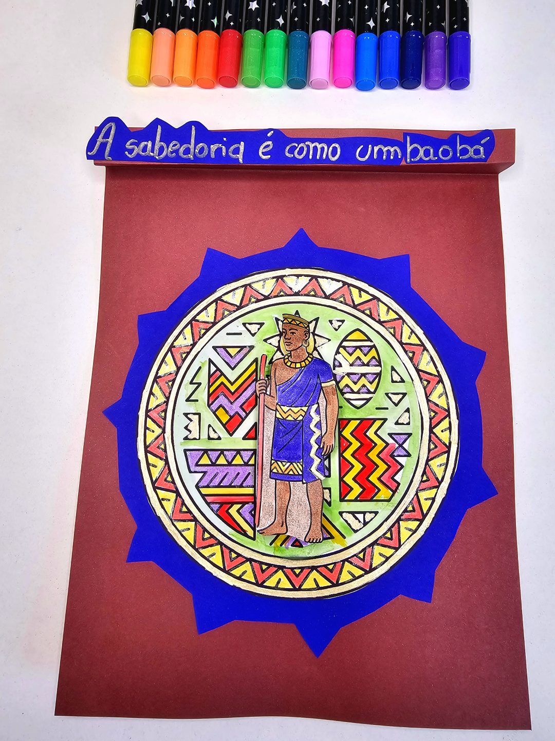 Mandalas Africanas 3D para Colorir —  Bônus especial Jogo Africano Shisima! - Imagem 6