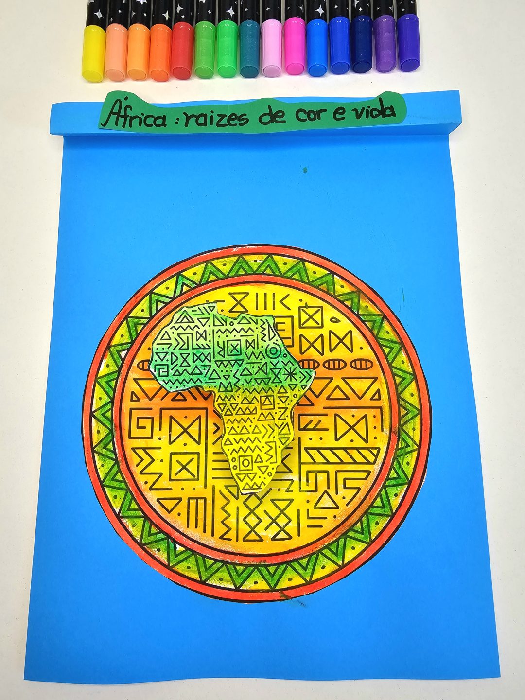Mandalas Africanas 3D para Colorir —  Bônus especial Jogo Africano Shisima! - Imagem 8