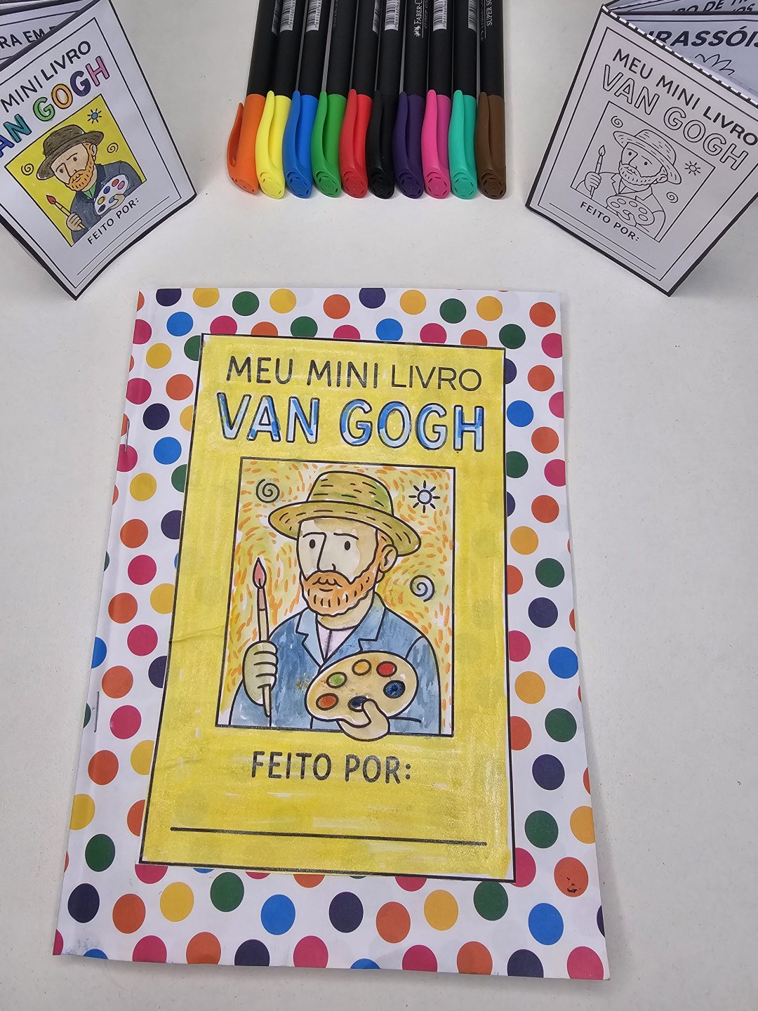 Mini livro do Van Gogh - Imagem 2