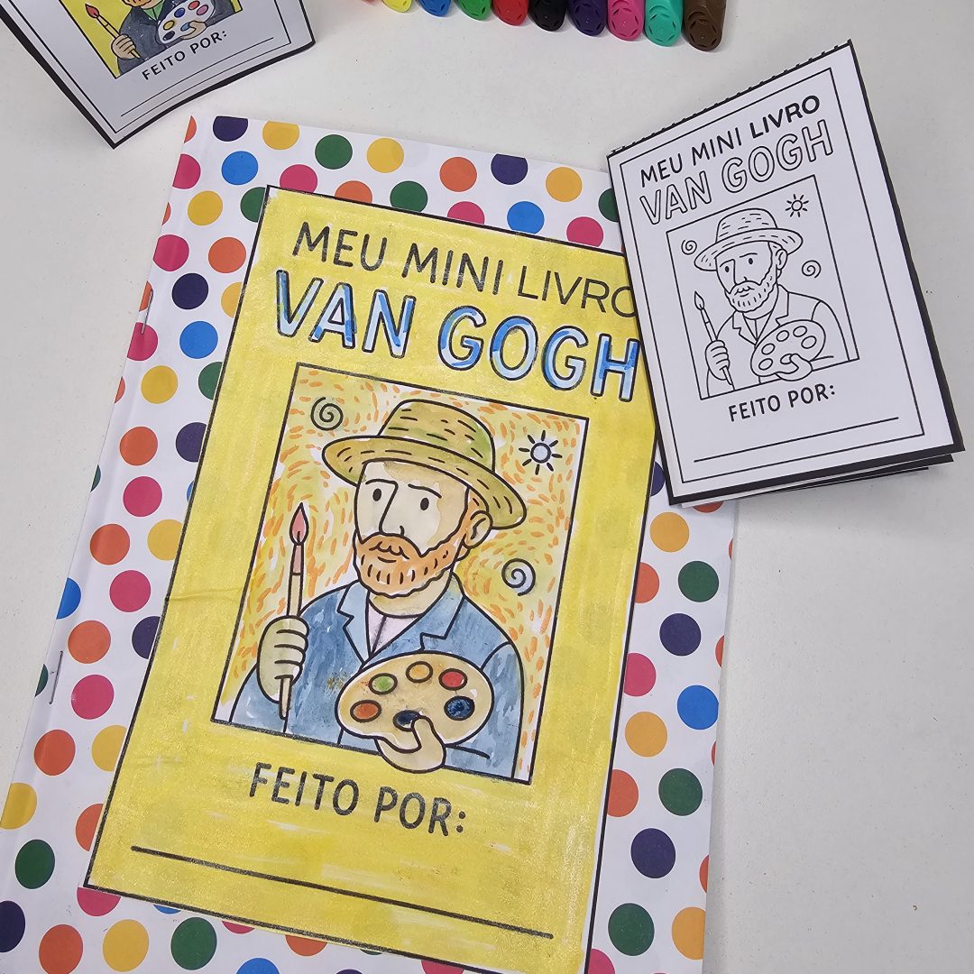 Mini livro do Van Gogh