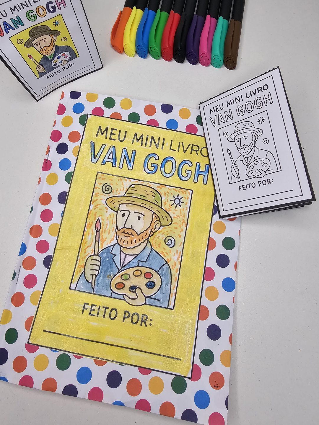 Mini livro do Van Gogh