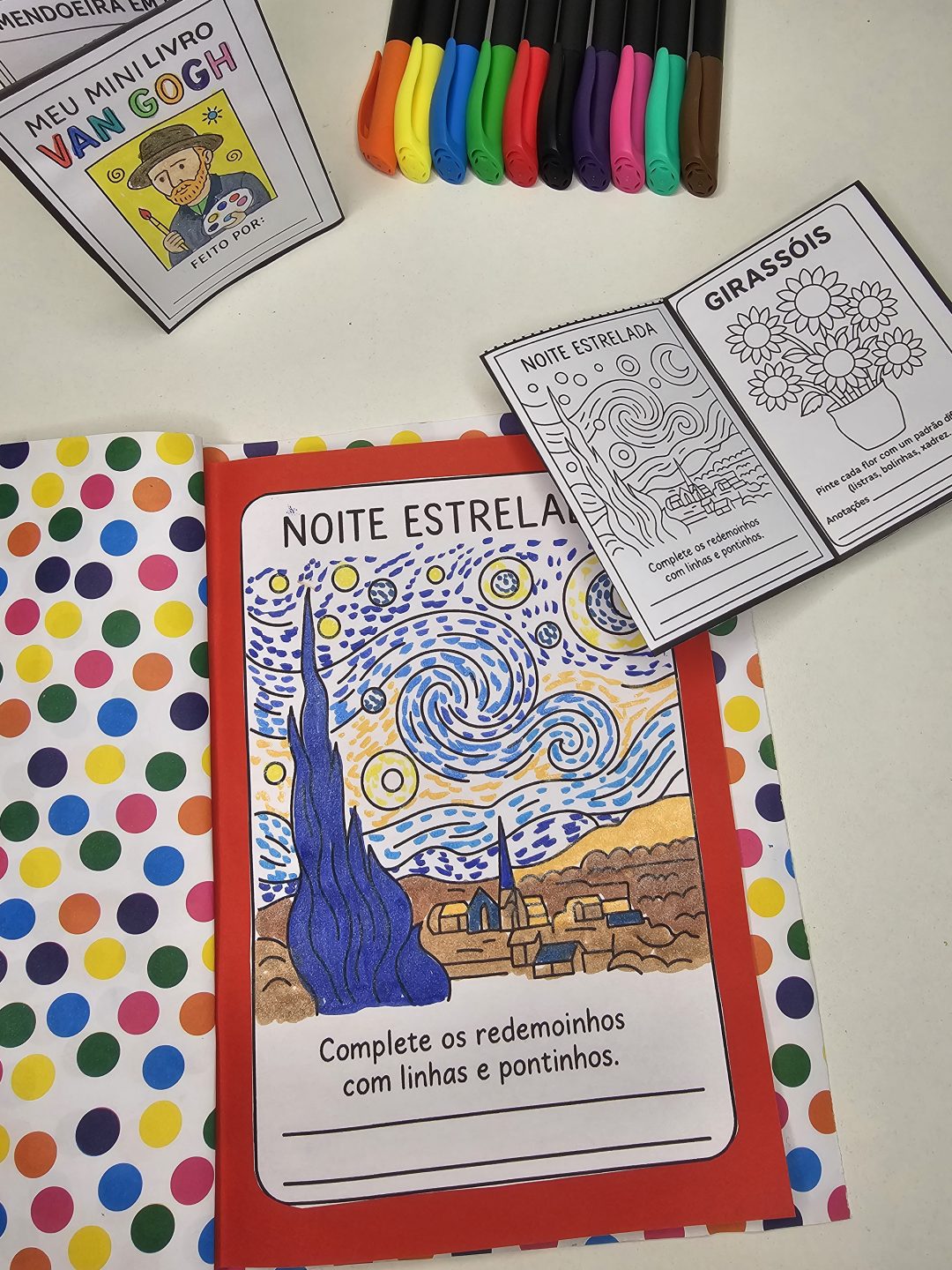 Mini livro do Van Gogh - Imagem 3