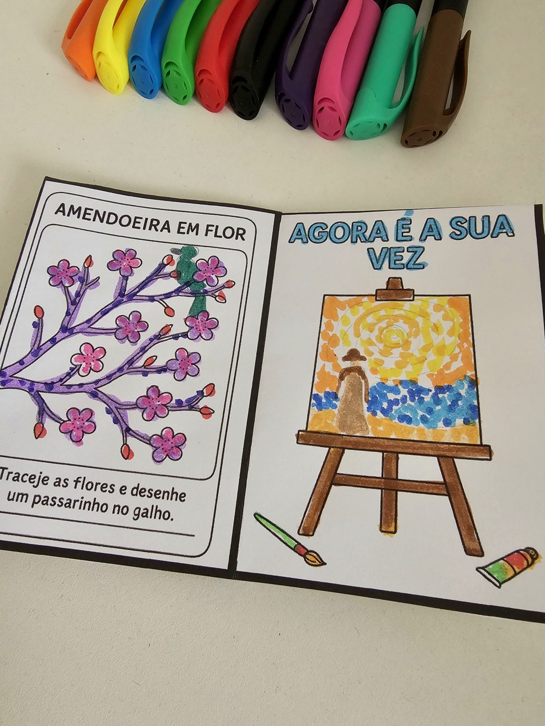 Mini livro do Van Gogh - Imagem 5