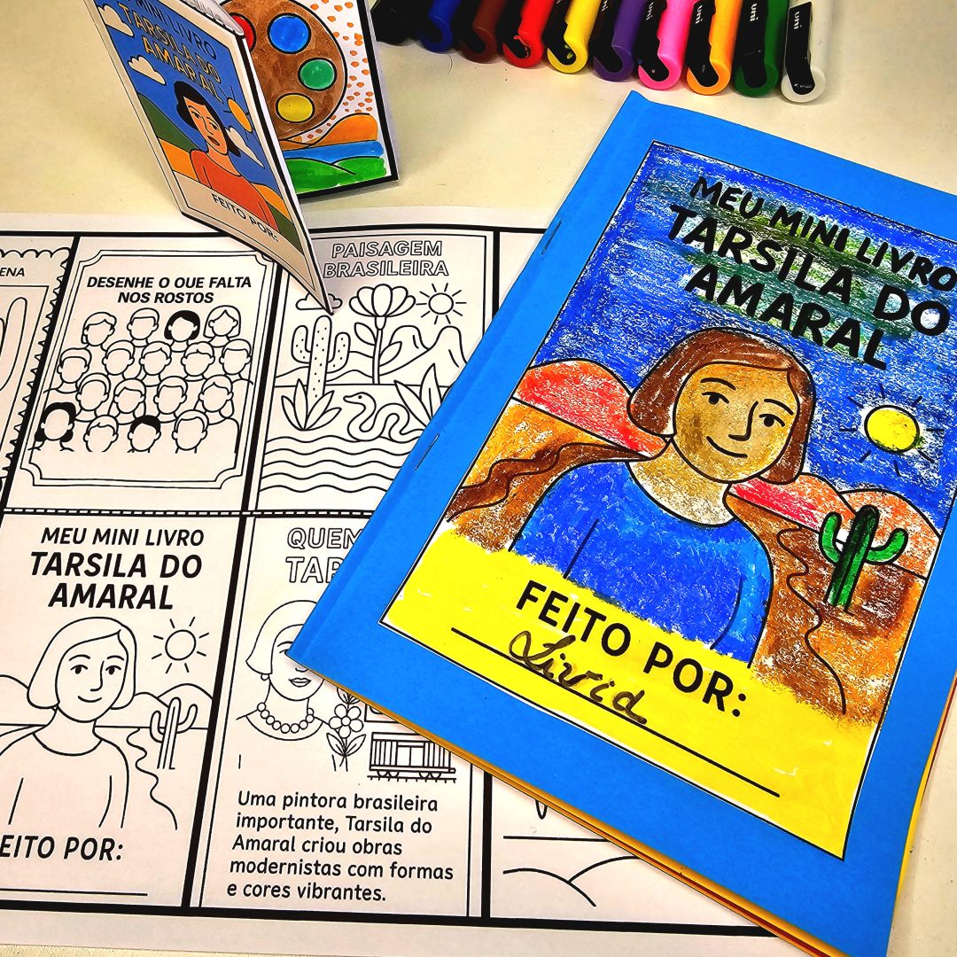 Mini Livro da Tarsila do Amaral