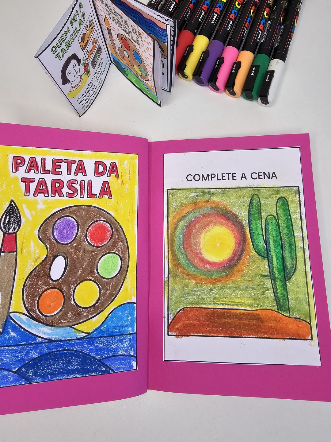 Mini Livro da Tarsila do Amaral - Imagem 2
