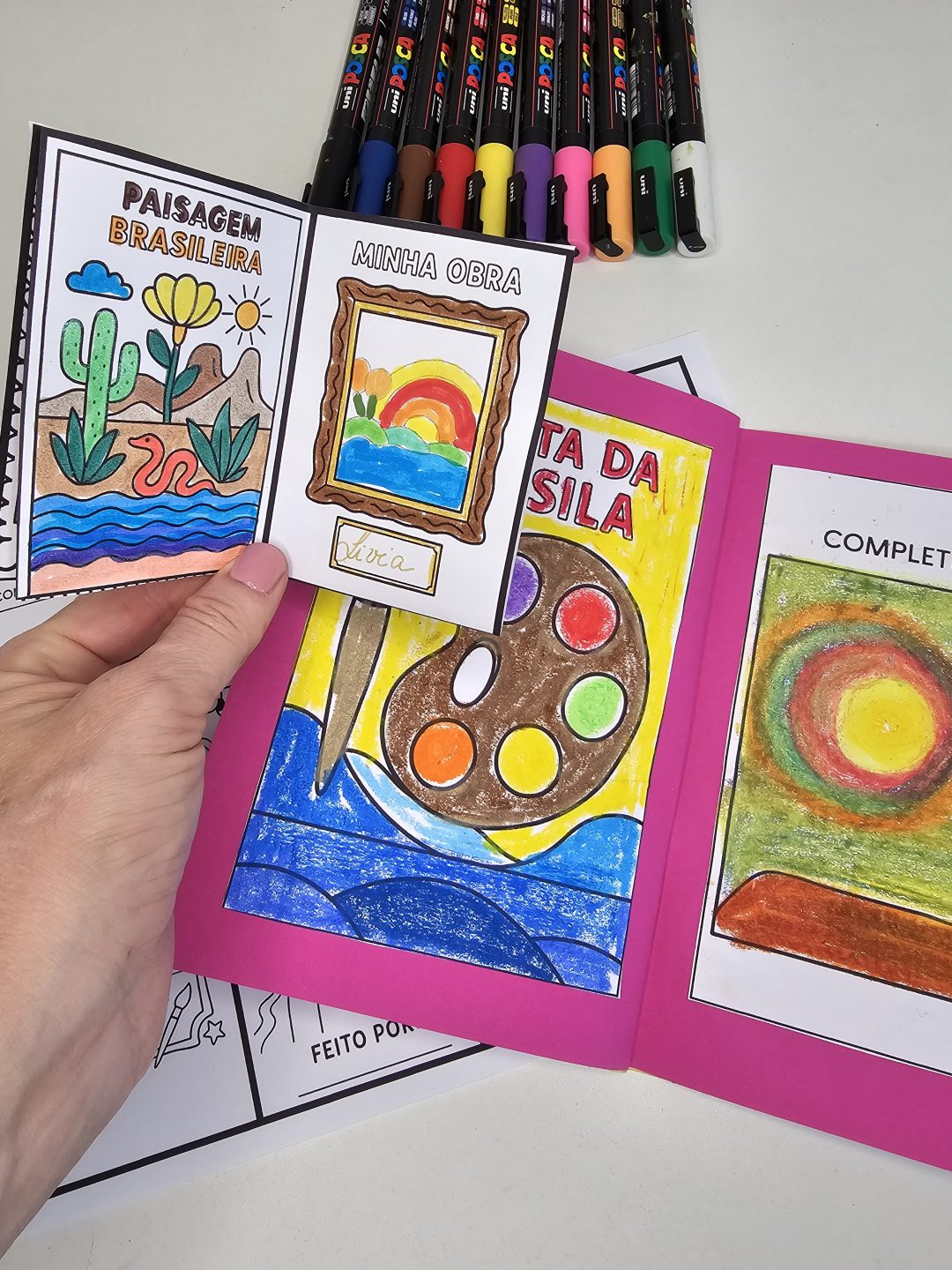 Mini Livro da Tarsila do Amaral - Imagem 4