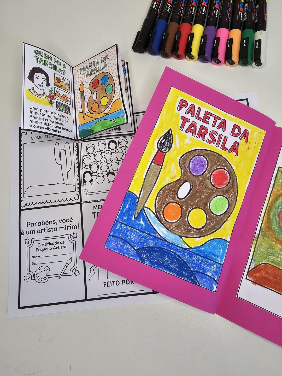 Mini Livro da Tarsila do Amaral - Imagem 5