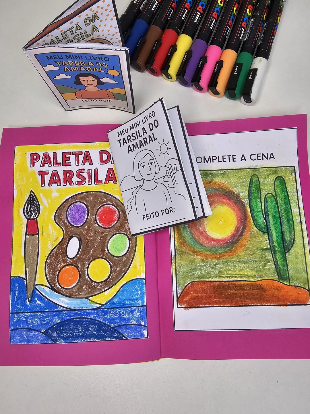 Mini Livro da Tarsila do Amaral - Imagem 6