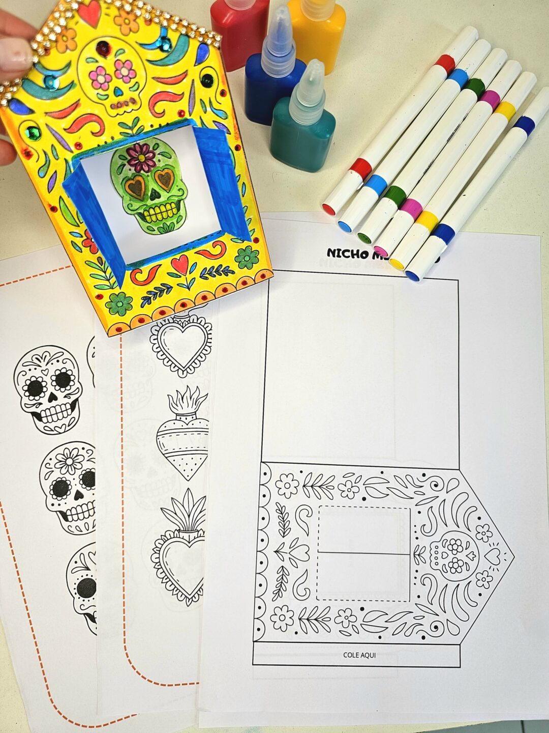 Arte Mexicana : atividades criativas com fantoches, nichos, caveiras e alebrijes! - Imagem 10