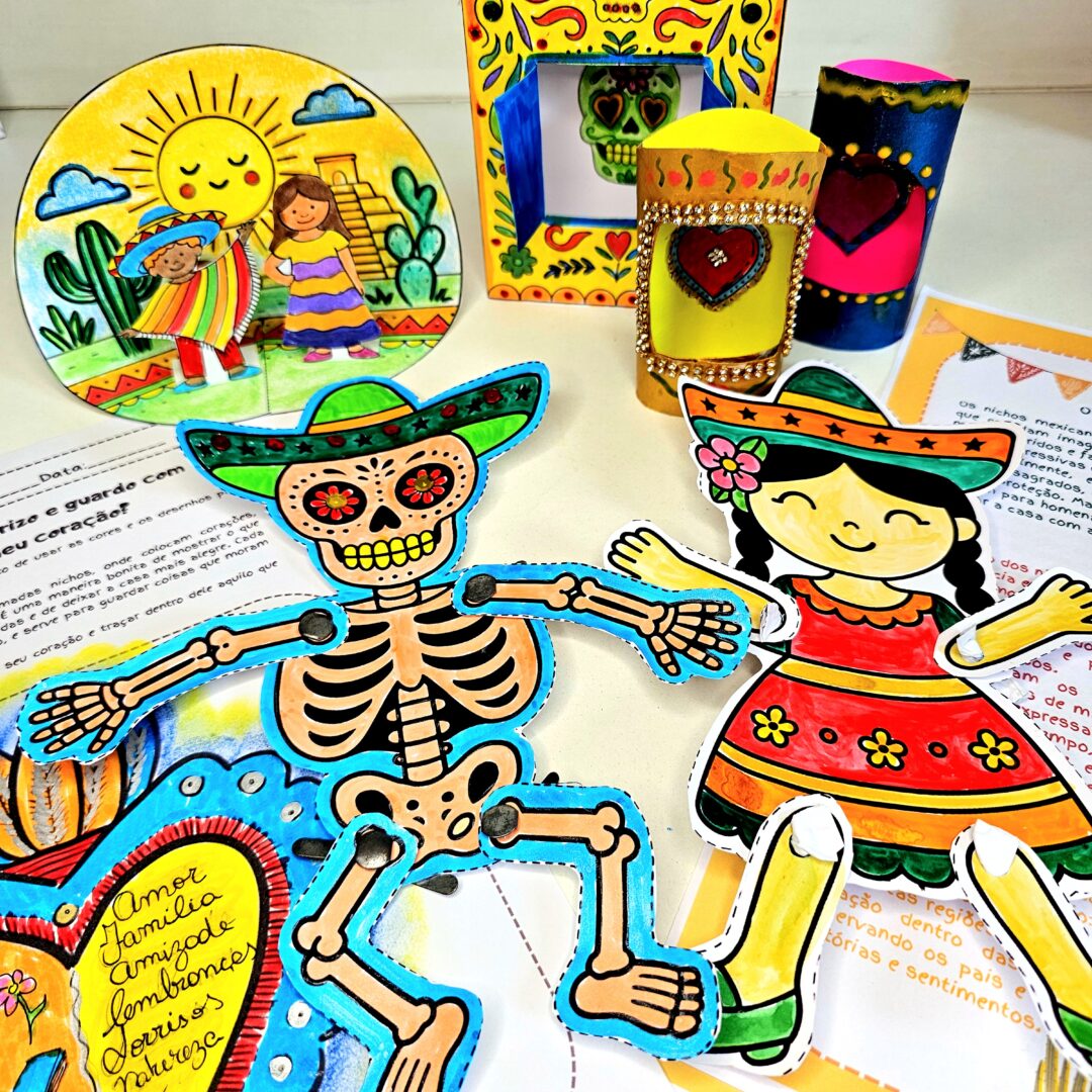 Arte Mexicana : atividades criativas com fantoches, nichos, caveiras e alebrijes!