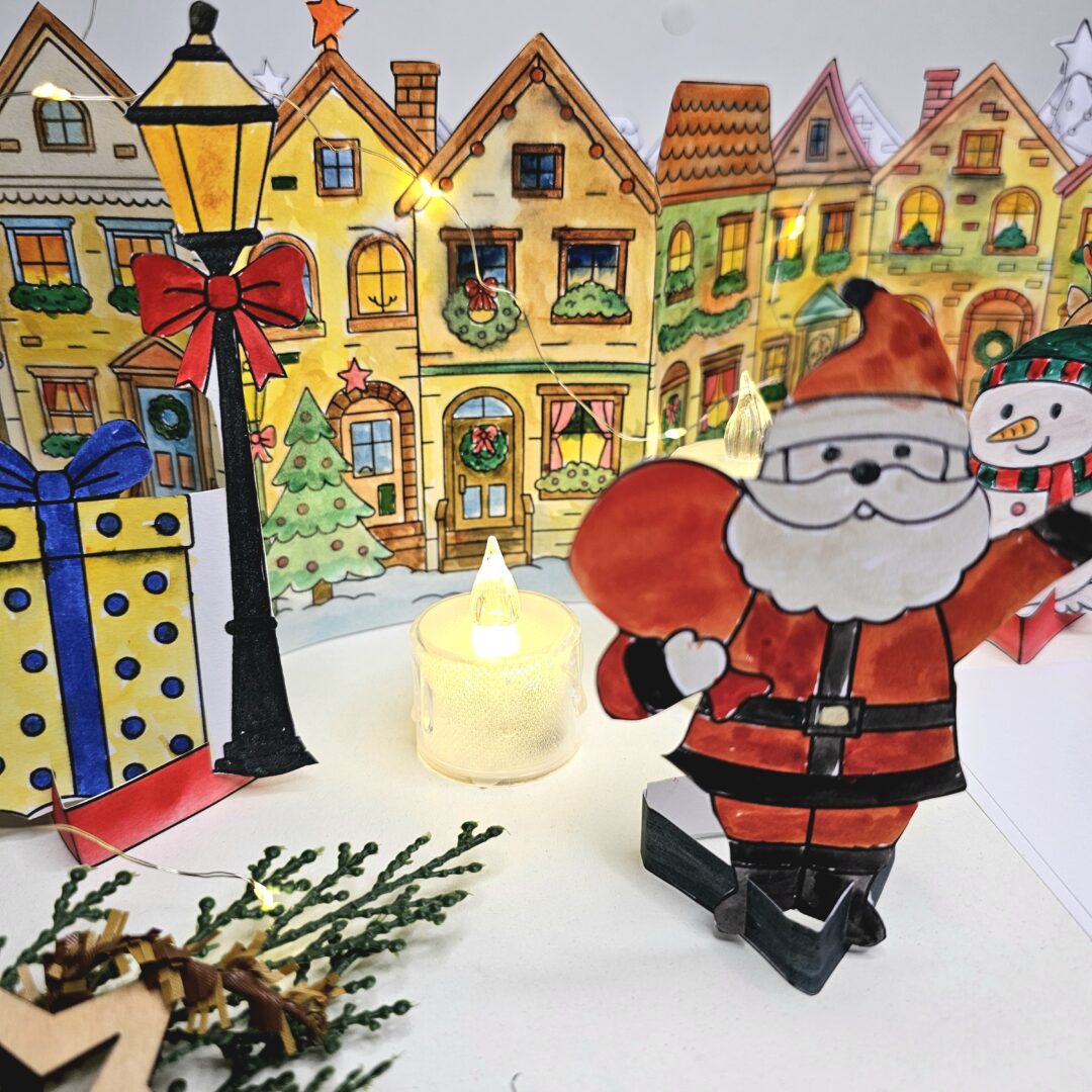 Mini Cenário- Vila Natalina