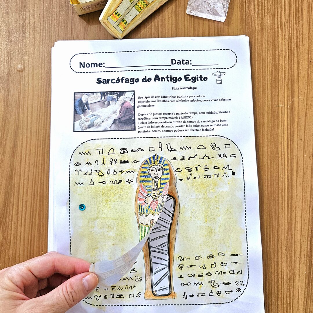 Arte Egípcia na prática – Sequência didática e atividades incríveis para sua turma!