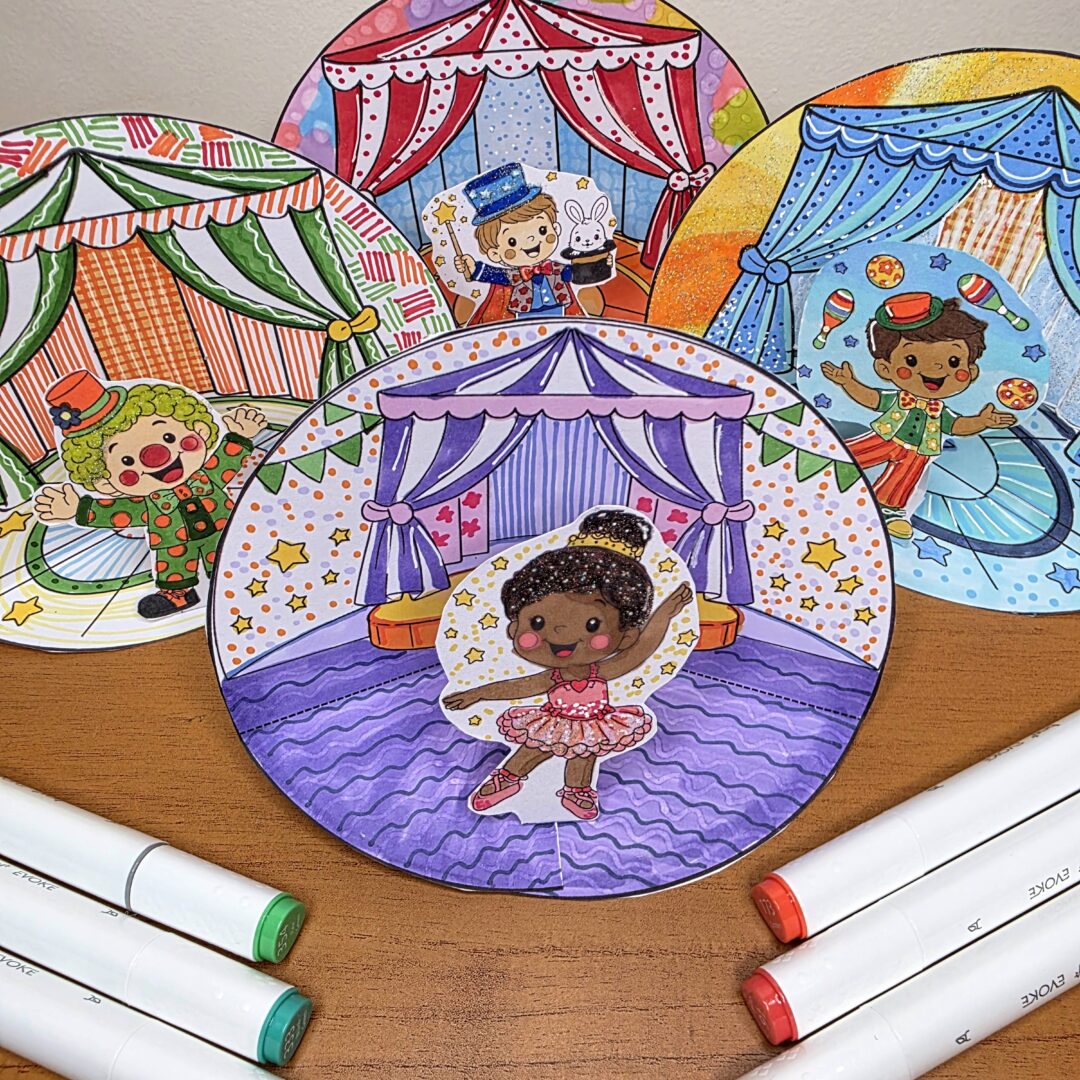 Atividade para o Dia do Circo - Mini Cenários