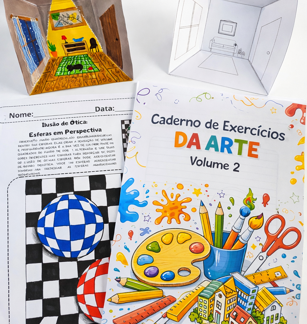 Caderno de Exercícios da Arte Vol II